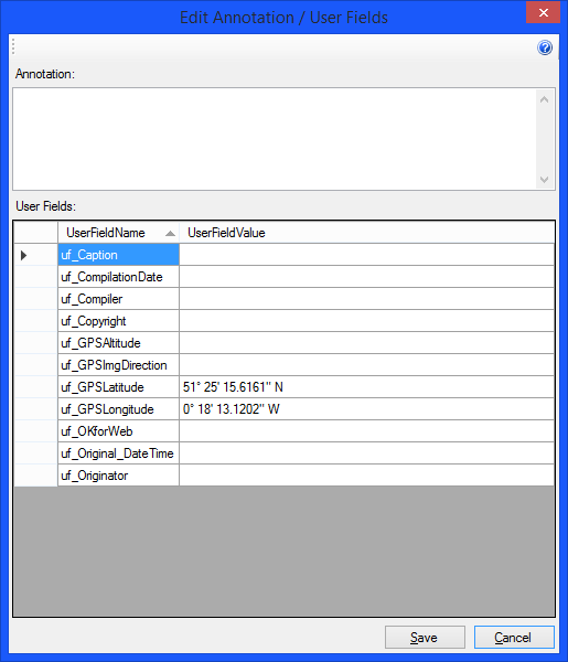 LibraryLink Metadata form